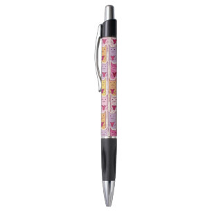 Cute Cats with Loving Hearts Pen