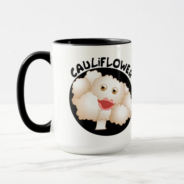 Cute Cauliflower Mug (Left)
