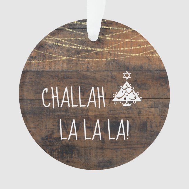 Cute Challah La La La Christmas Hanoukka Tree (devant)