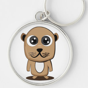 Cute character clipart keychain