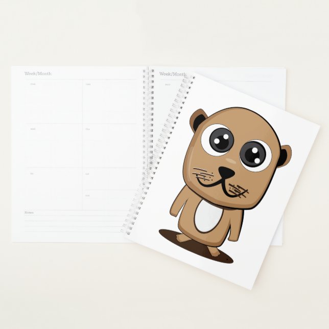 Cute character clipart planner (Display)