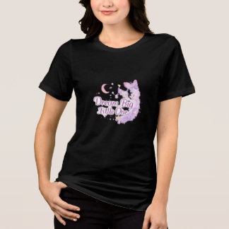 Cute Character Graphic Design Tri-Blend Shirt