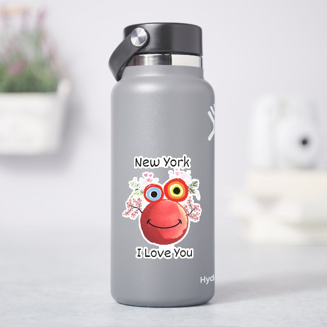 Cute Character New York I Love You (HydroFlask)