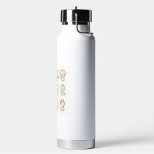 cute character tumbler water bottle