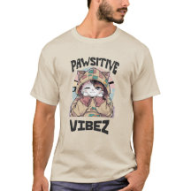 Cute Chat avec un Sweat - shirt à capuche : 'PAWSI
