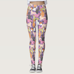 Cute Chat Motif Leggings