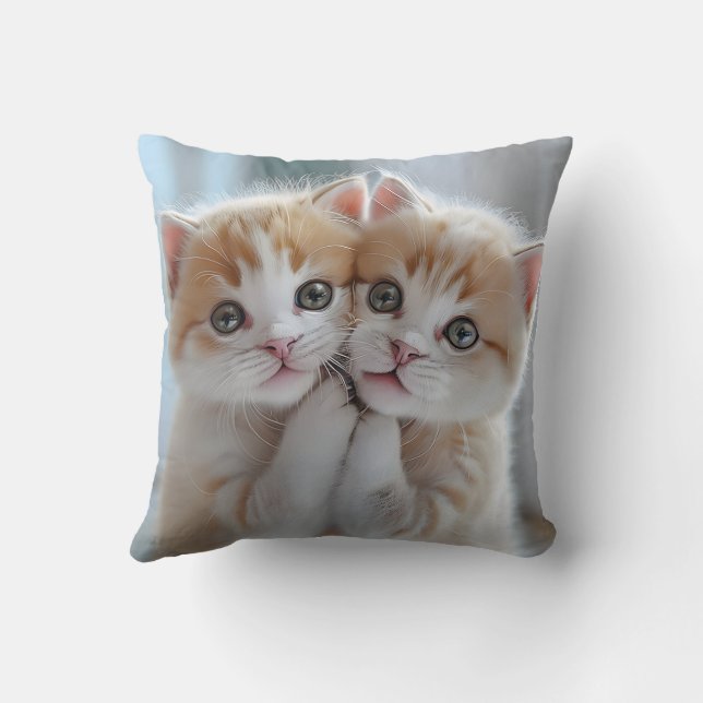 Cute chaton coussin coussin (Verso)