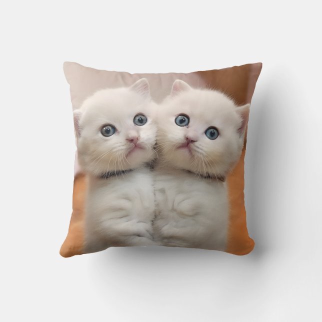Cute chaton coussin coussin (Verso)