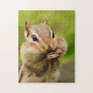 Cute Cheeky Chipmunk Jigsaw Puzzle