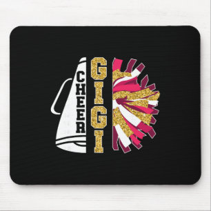 Cute Cheer Gigi Of A Cheerleader Gigi Grandma  Mouse Pad