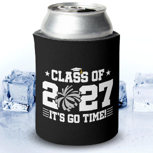 Cute Cheer Graduation Quote Senior Class of 2027 Can Cooler