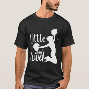 Cute Cheerleader Art For Women Girls Cheering Chee T-Shirt