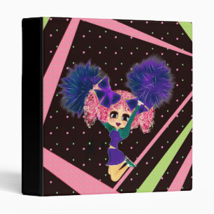 Cute Cheerleader gifts personalized Binder