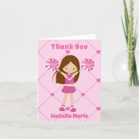 Cute Cheerleader Pink Personalized
