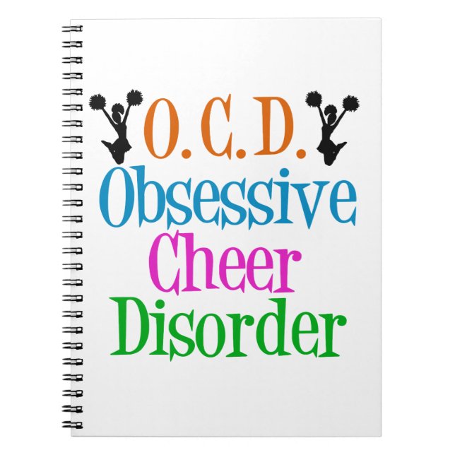 Cute Cheerleading Notebook (Front)
