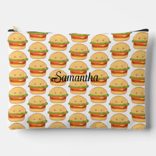 Cute Cheeseburger Accessory Pouch