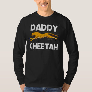 Cute Cheetah For Men Dad African Safari Wildlife Z T-Shirt
