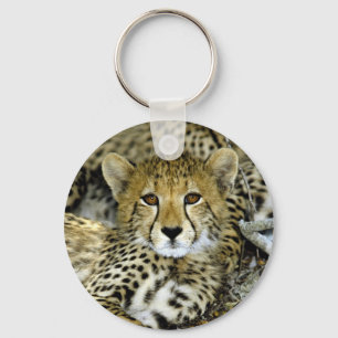 Cute Cheetah Keychain