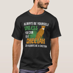 Cute Cheetah Kids Boys Girls T-Shirt