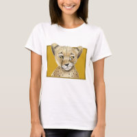 Cute Cheetah T-Shirt – Safari Animal Graphic Tee