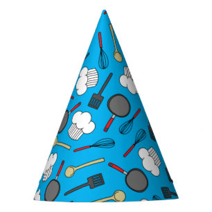 Cute Chef Cooking Kids 1st Birthday Party Hat