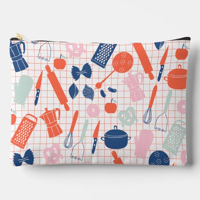Cute Chef cosmetic Bag (Front)