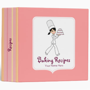 Cute Chef Recipe Binder Album