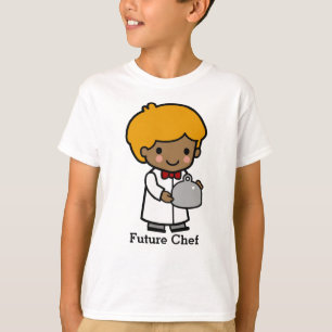 Cute Chef with Bow Tie and serving tray T-Shirt