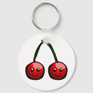 Cute Cherries Keychain