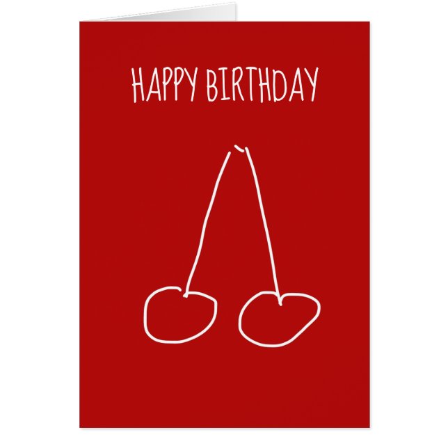 Cute cherry simple minimalist (Front)