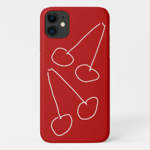 Cute cherry simple minimalist iPhone 11 case