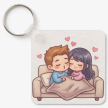 Cute Chibi Anime Couple Aesthetic 