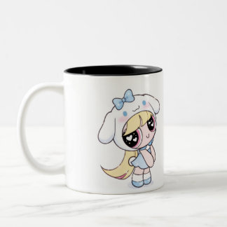 Cute Chibi Anime Girl Aesthetic Kawaii Coffee Cup