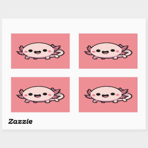 Cute Chibi Axolotl Sticker