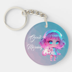 Cute Chibi Dancing 3 Keychain