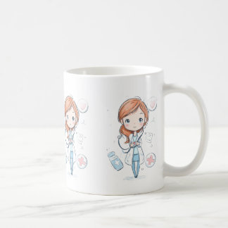Cute Chibi Doctor Mug Design