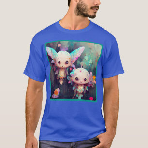 Cute Chibi Faerie Kawaii Fairies Manga Friends For T-Shirt