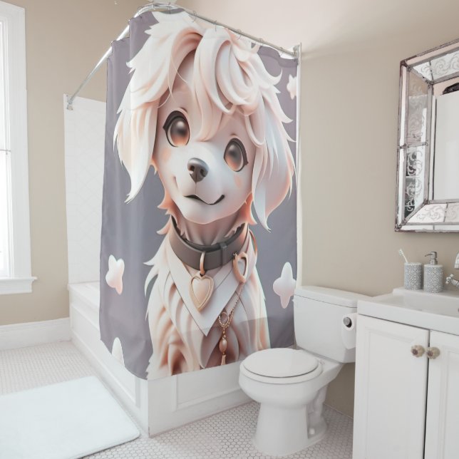 Cute Chibi Golden Retriever Puppy (In Situ)