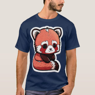 Cute Chibi Red Panda 2 T-Shirt