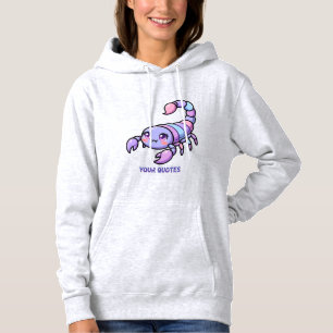 Cute Chibi Scorpio Zodiac Hoodie