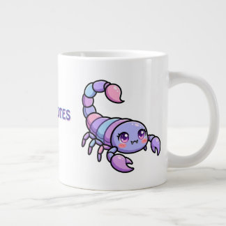 Cute Chibi Scorpio Zodiac Large Coffee Mug