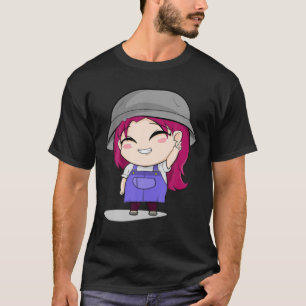Cute Chibi Style Kawaii Anime Girl T-Shirt