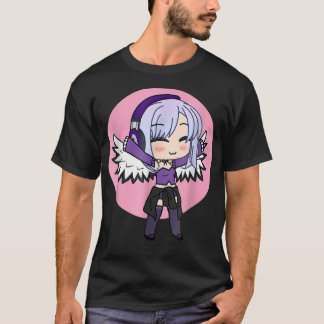 Cute Chibi Style Kawaii Anime Girl With Wings T-Shirt