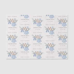 Cute Chic Boy Baby Clothes Essential Baby Shower Tissue Paper