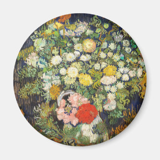 Cute Chic Floral Flowers Magnet