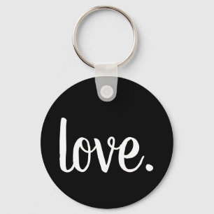 cute chic LOVE. Keychain