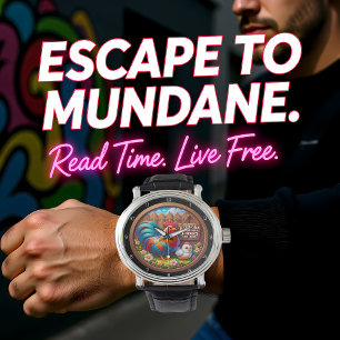 Cute Chick and Old Rooster. Watch