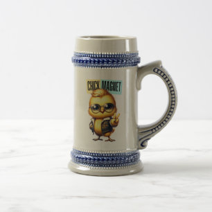 Cute Chick Magnet Funny Easter Beer Stein