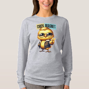Cute Chick Magnet Funny Easter T-Shirt