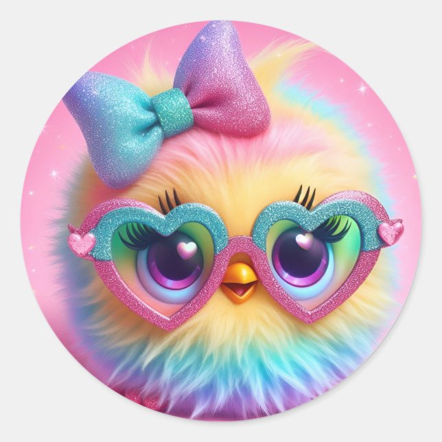 Cute Chick sticker (Front)